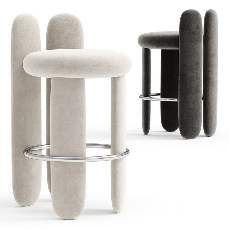 glazy bar stool Image 1