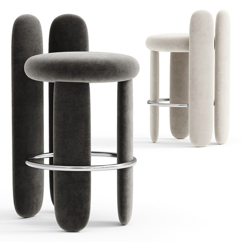 glazy bar stool Image 2