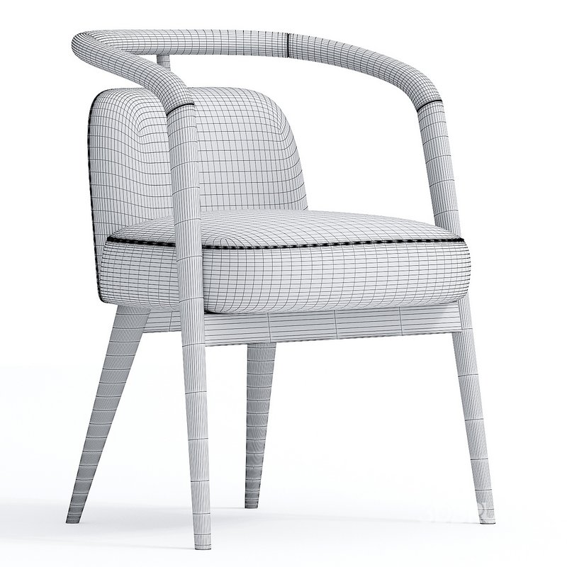 walnut,blue velvet Image 5