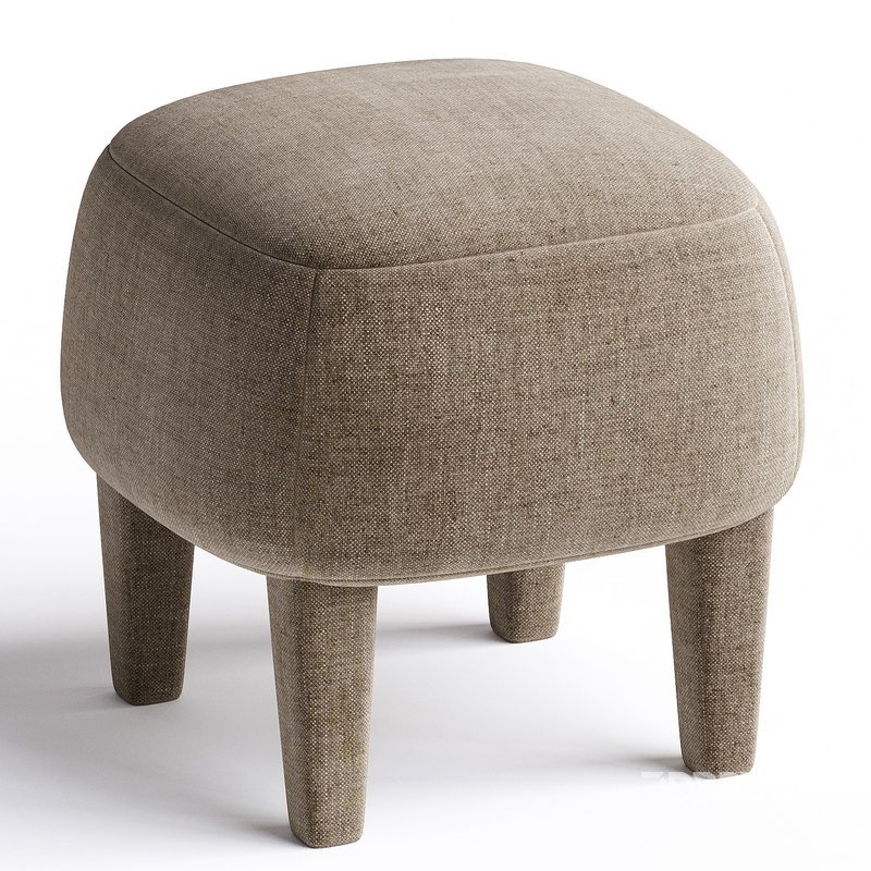 pouf mini fabric Image 2