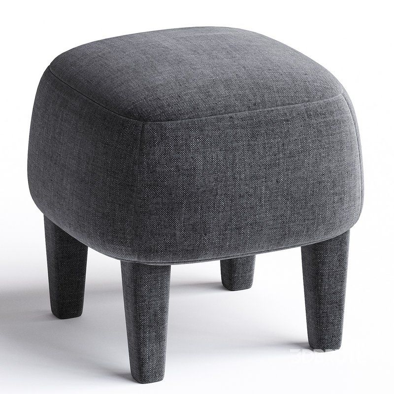 pouf mini fabric Image 3