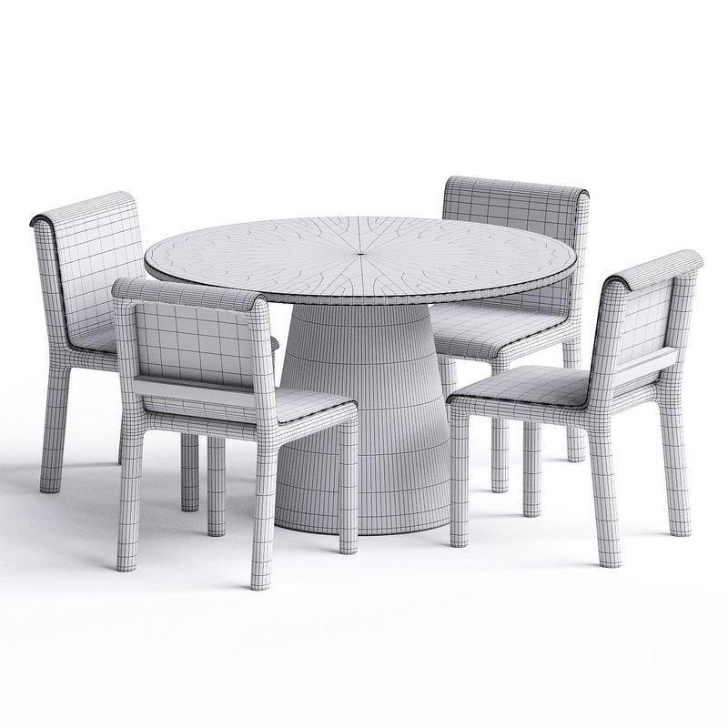 set table and chair Image 2