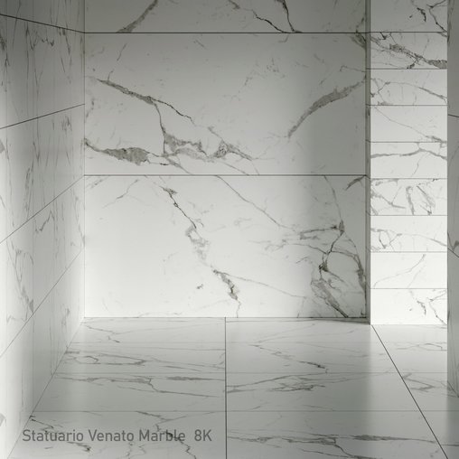 Statuario Venato Marble 8K