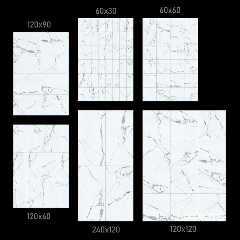 Statuario Venato Marble 8K Image 3