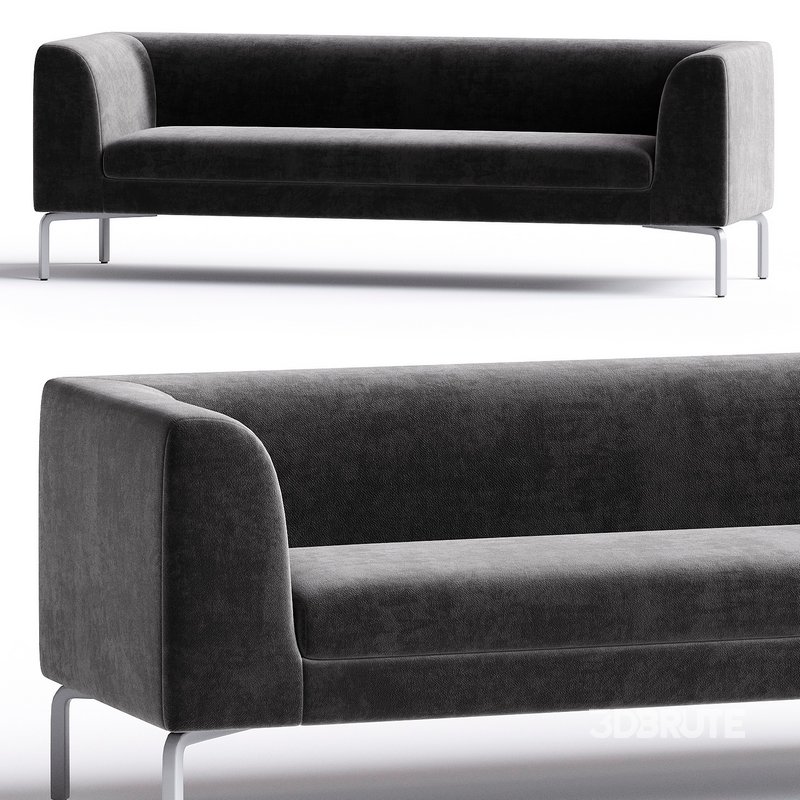 qora divan metal 2 Image 2