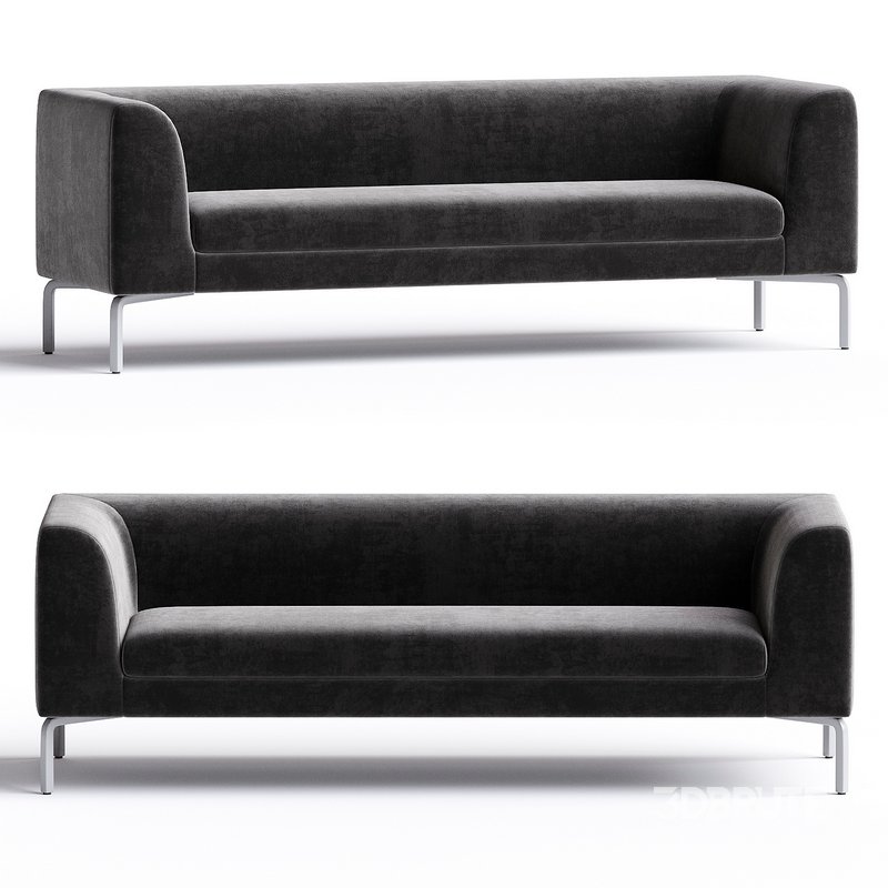 qora divan metal 2 Image 1