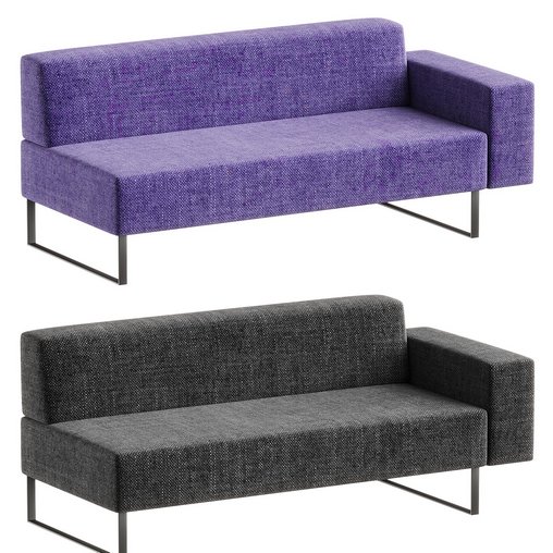 pink sofa
