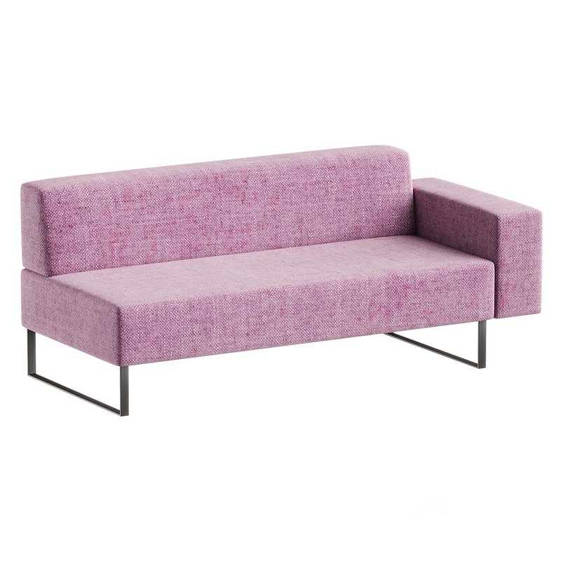 pink sofa Image 3