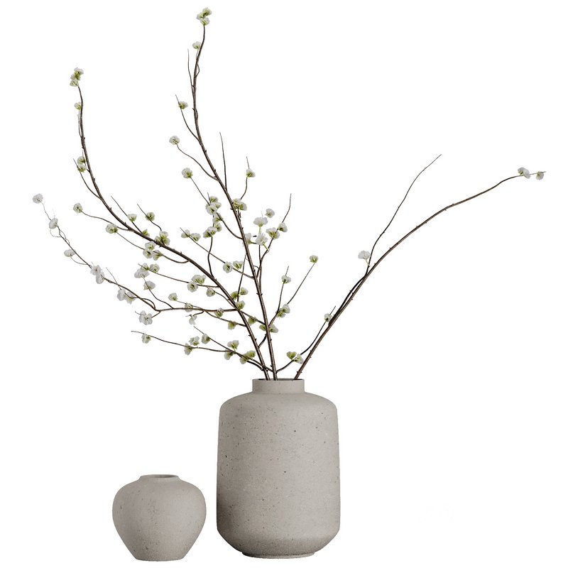 Dry branches vase Set45 Image 1