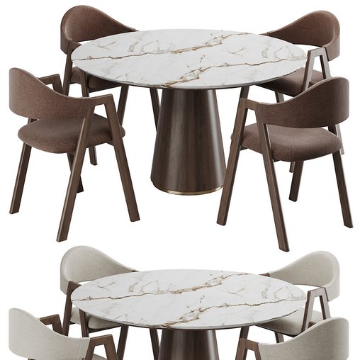 Dinning chair and table176