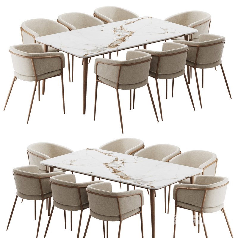 Dinning chair and table170 Image 1