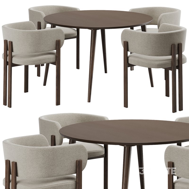 Dinning chair and table178 Image 1