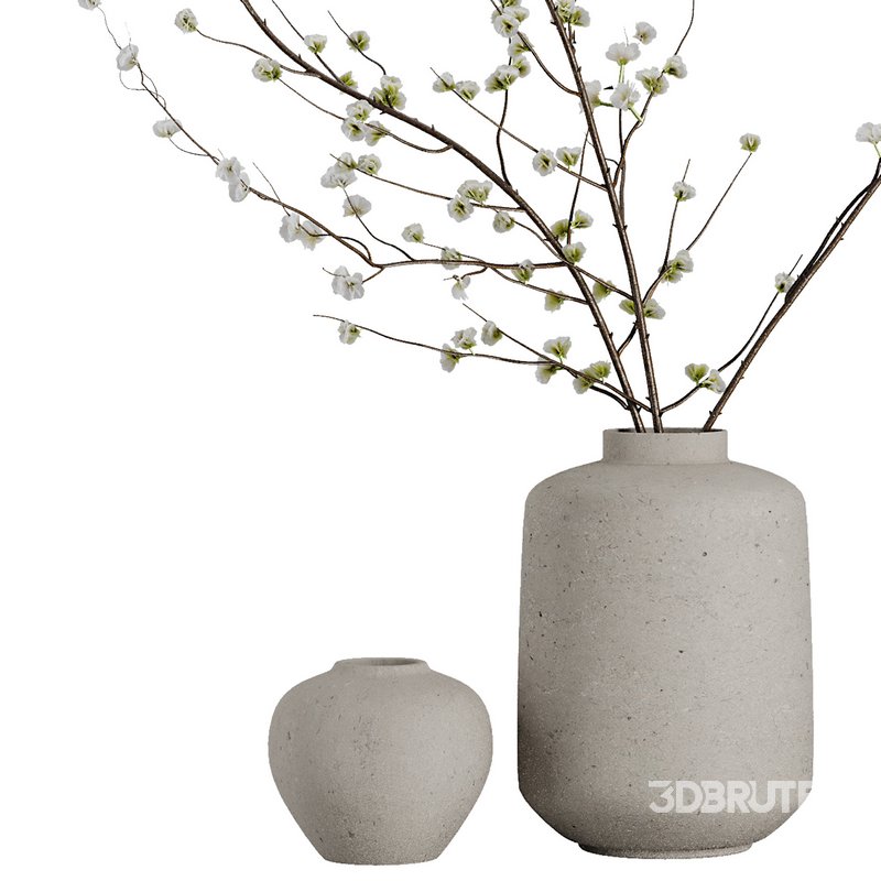 Dry branches vase Set45 Image 2