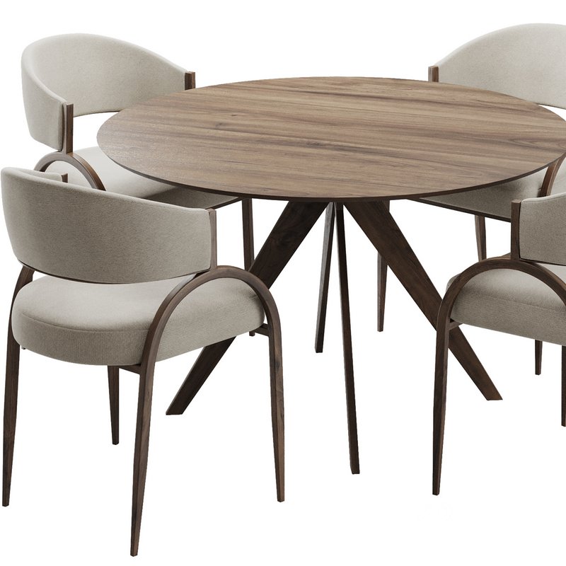 Dinning chair and table166 Image 5