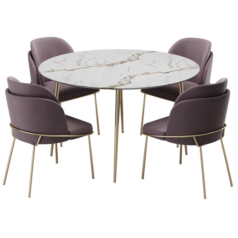 Dinning chair and table180 Image 5