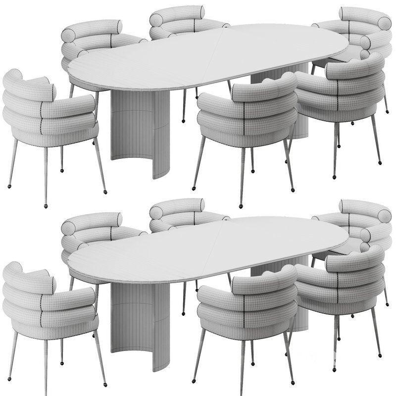 Dinning chair and table172 Image 7