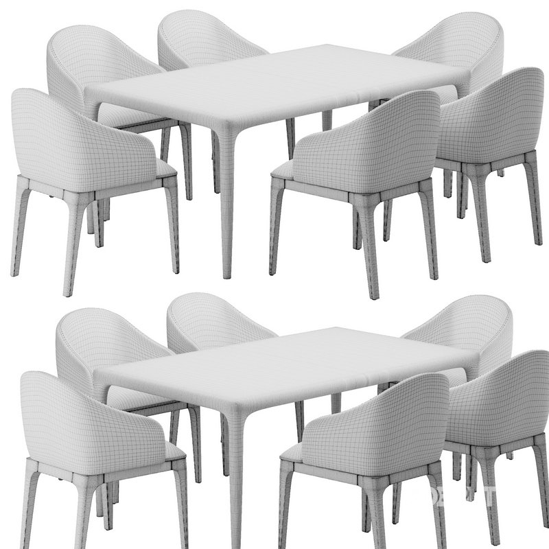 Dinning chair and table179 Image 6