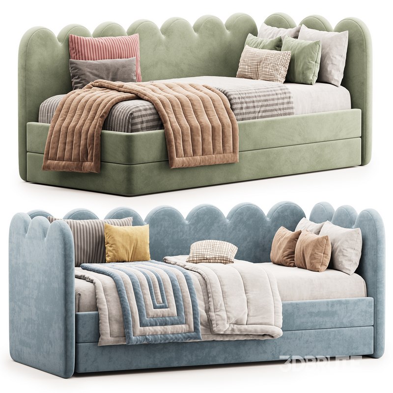 Kids bed Tabby Image 1