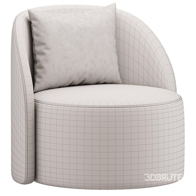 Armchair REYNAUX SLOPE SWIVEL 1 Image 5