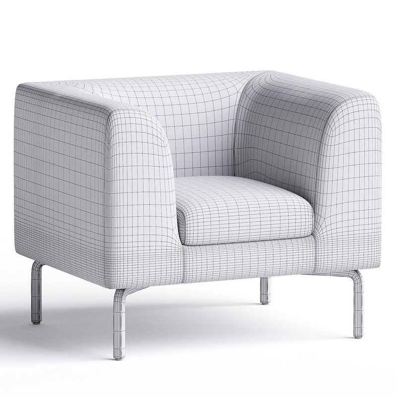 qora kreslo metal 2 Image 4