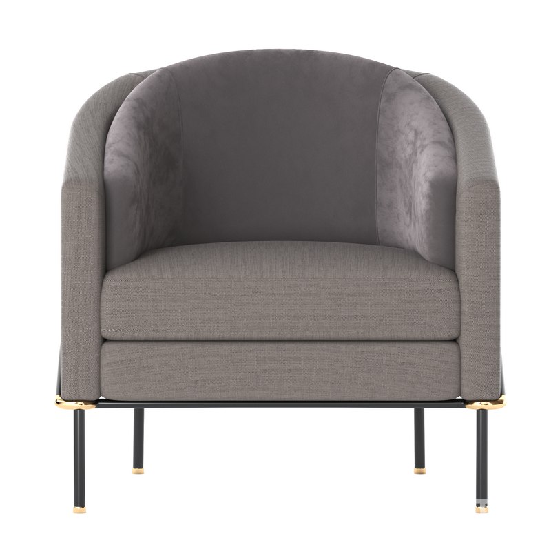 Minotti Fil Noir fauteuil Image 1