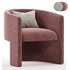 Martinique Chair in Velvet - Thumbnail 1