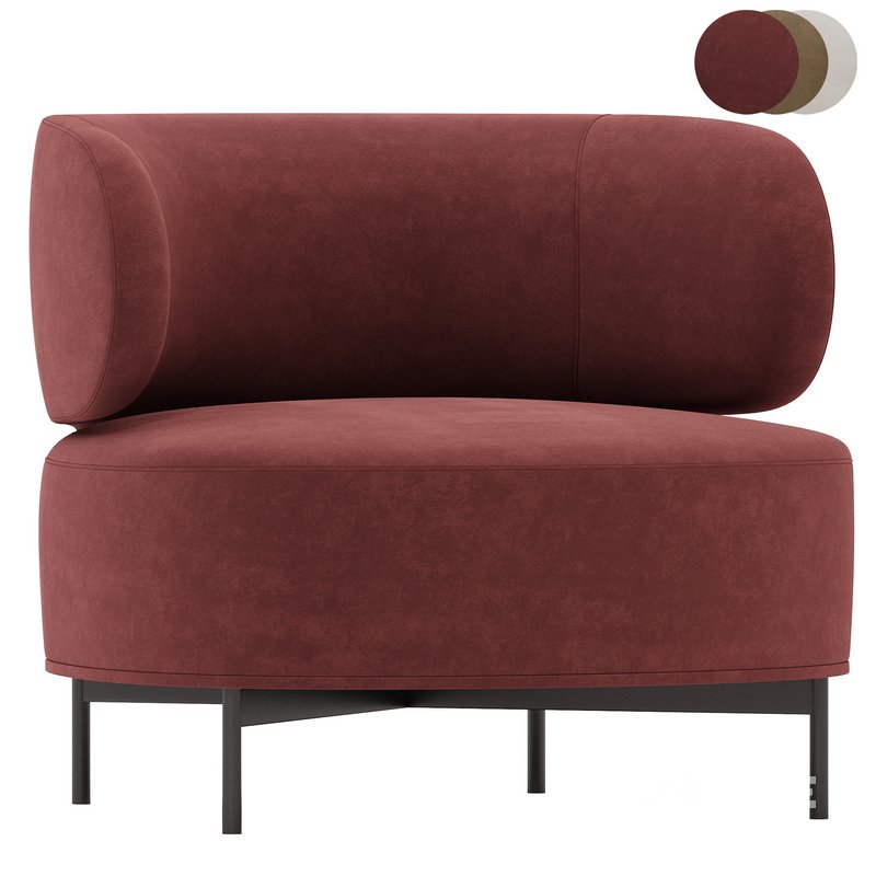 Akiko lounge armchair Image 2