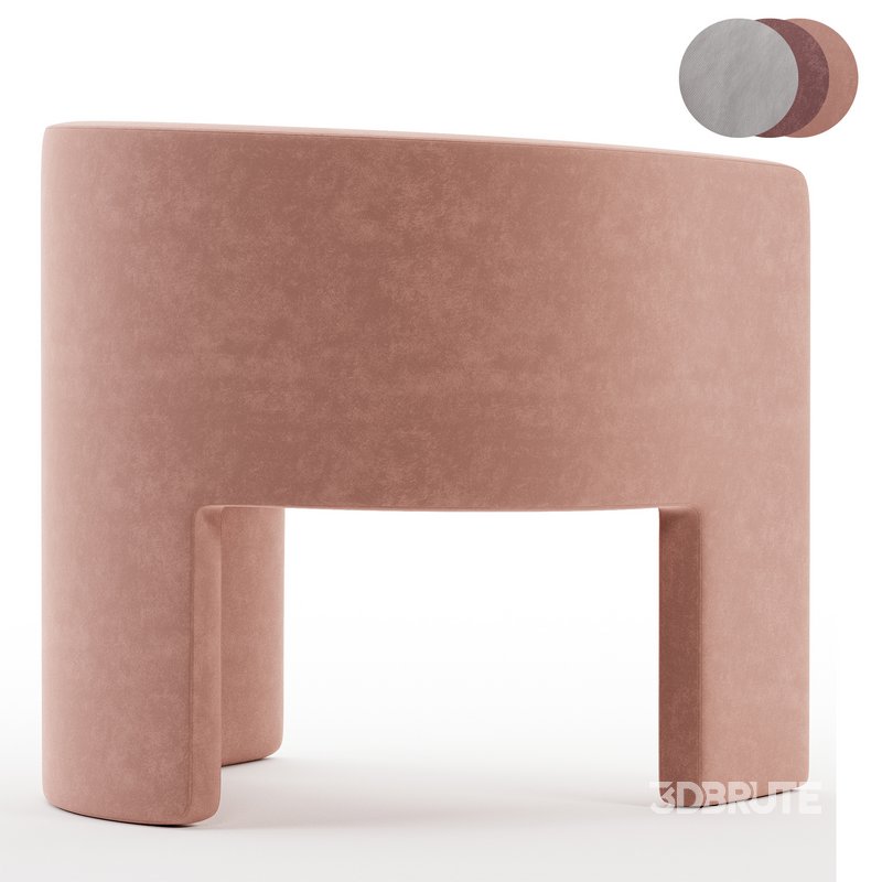 Martinique Chair in Velvet Image 4