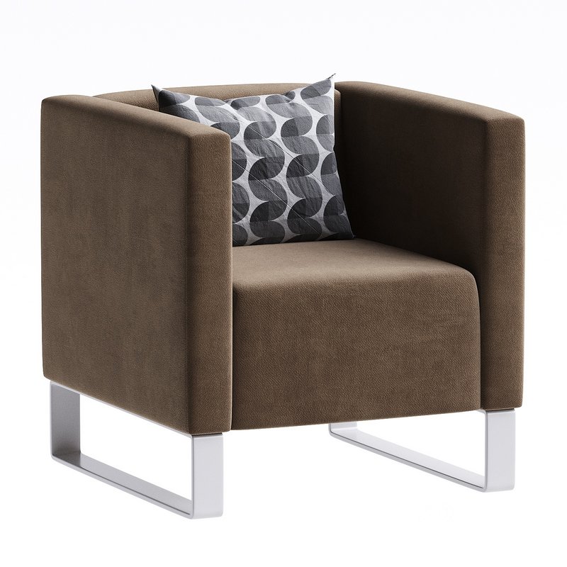 seriy kreslo 2 Image 2