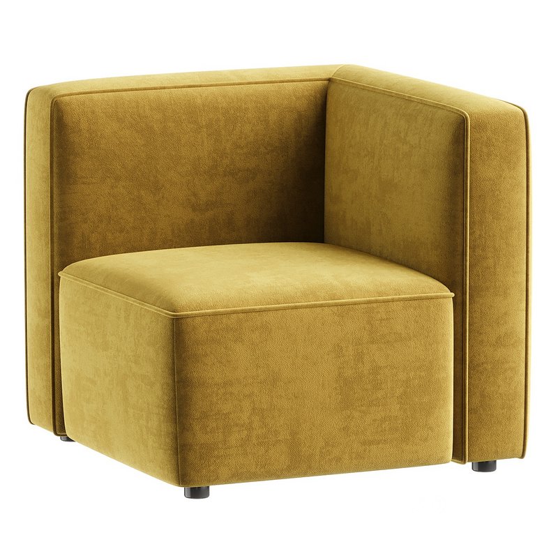 seriy kreslo kichkina Image 3