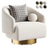 armchair polyanna swivel barrel - Thumbnail 5