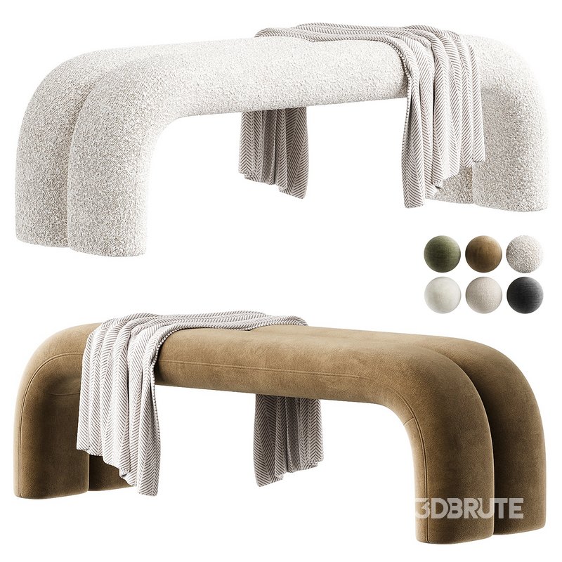 leigh velvet channeled Image 1