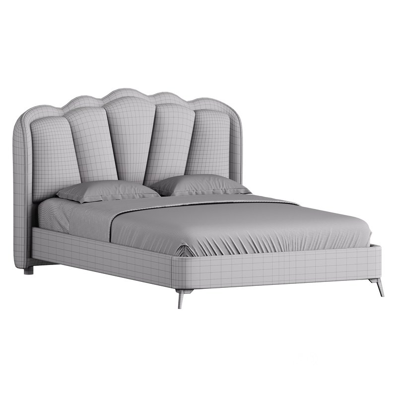 Living Room Use Sponge Padded Platform Bed Image 14