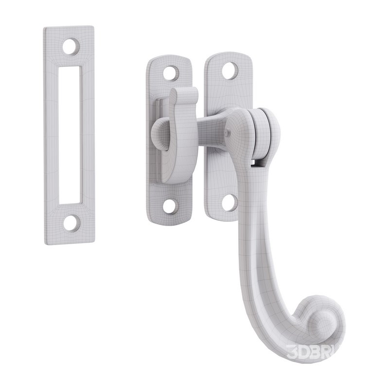 Black Window Sash Door Lock Image 14