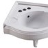 Bathroom Corner Sink White - Thumbnail 14