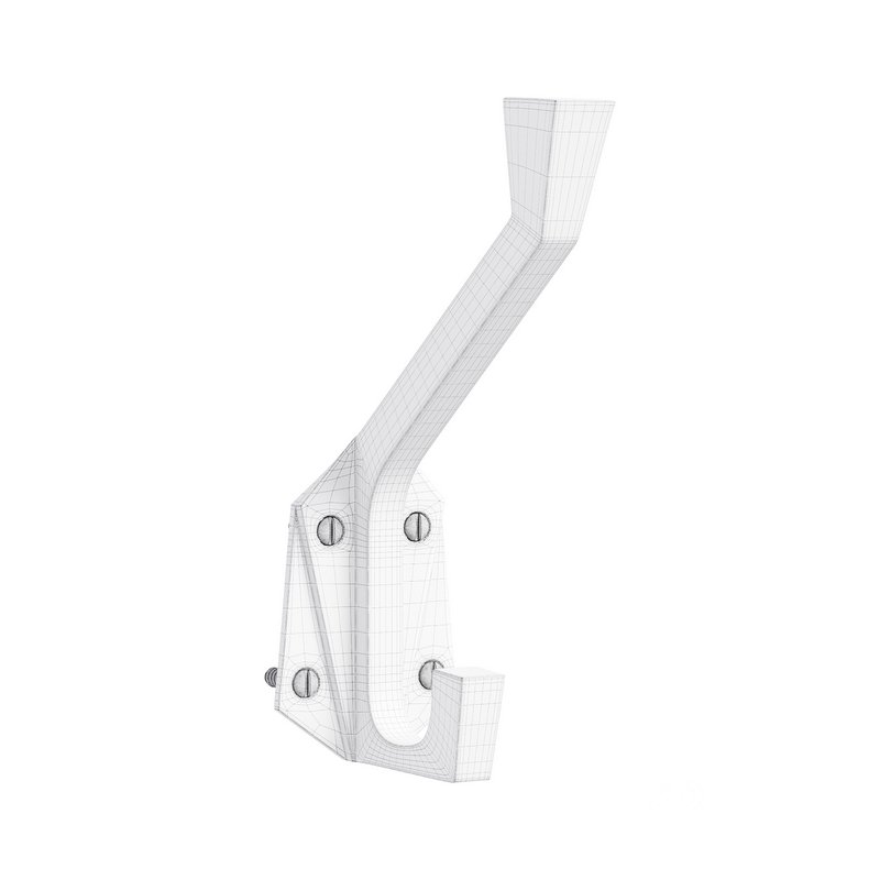 Renovator Supply Heavy Duty Coat Hooks Double Hook Coat Hanger Image 13