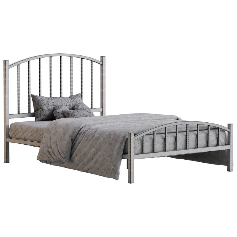 Rest Haven Hartford Metal Queen Platform Bed Image 14