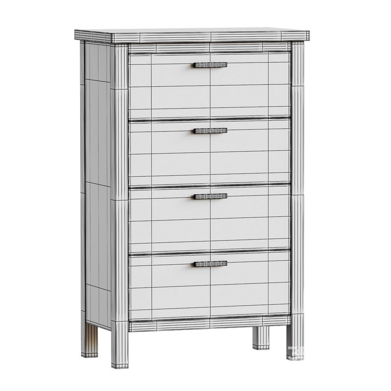 Reed 4-Drawer Dresser Image 14