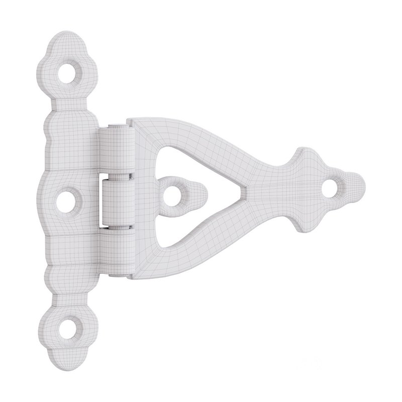 Black Wrought Iron Door Hinges Image 14