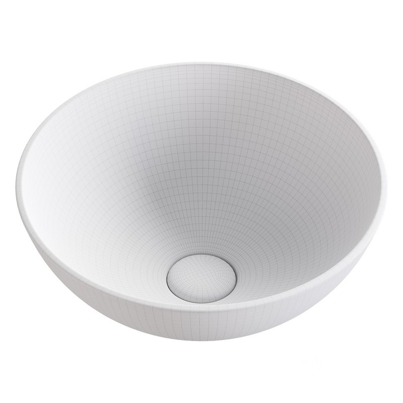 Blue Tempered Glass Vessel Sink Image 9