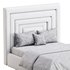 Maklaine Contemporary Navy Velvet Full Bed - Thumbnail 15