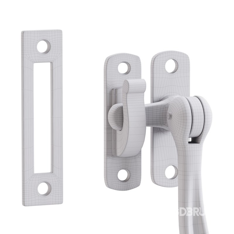 Black Window Sash Door Lock Image 15