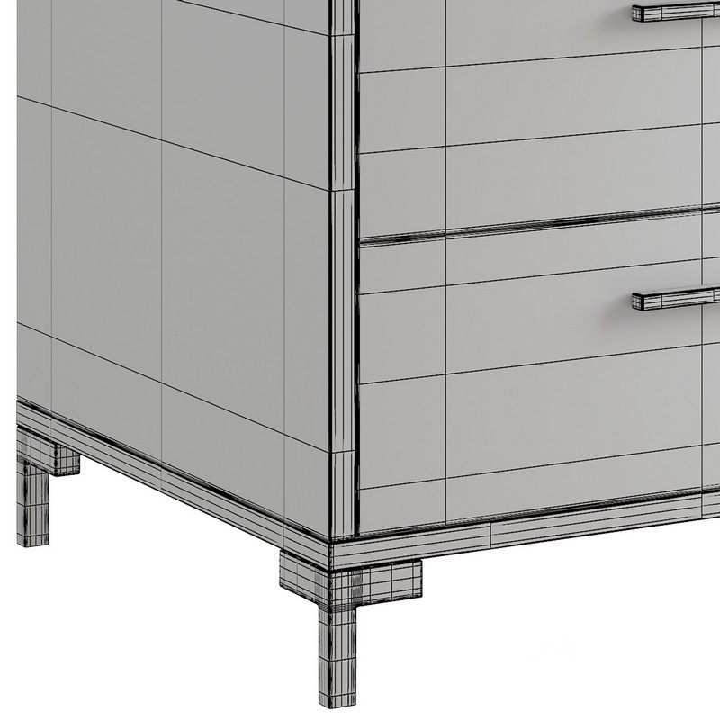 Bedside table Cleveland Wood Image 15