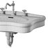 Bathroom Console Sink Deluxe Counter Top White Vitreous China - Thumbnail 15
