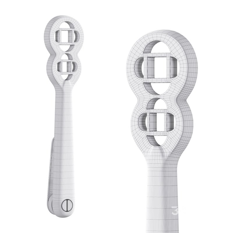 Polished Solid Aluminium Carpet Clip Stair Holder Pair Image 14
