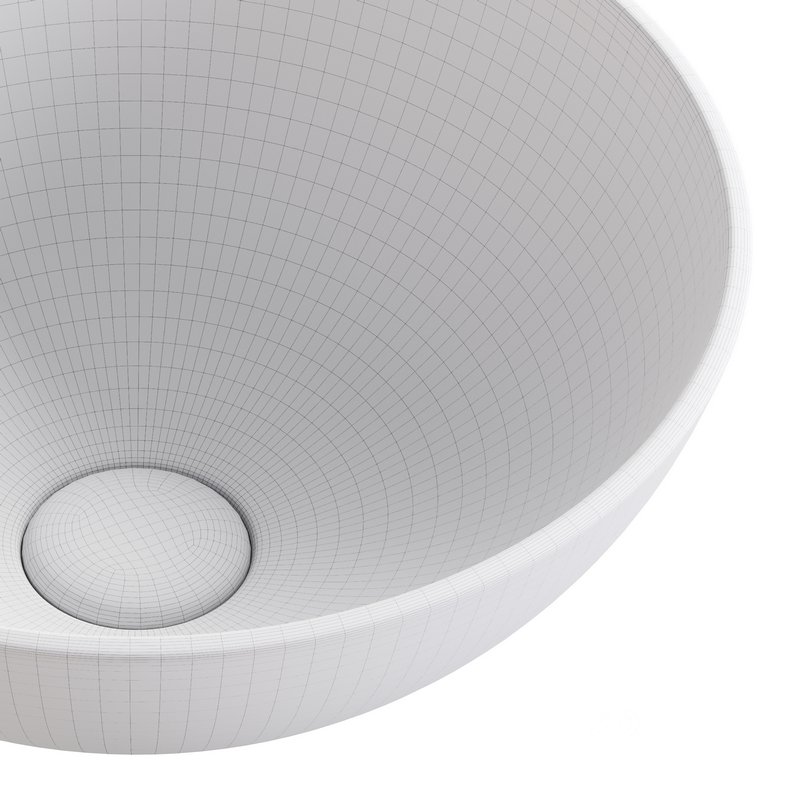 Blue Tempered Glass Vessel Sink Image 10