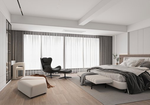 Modern bedroom