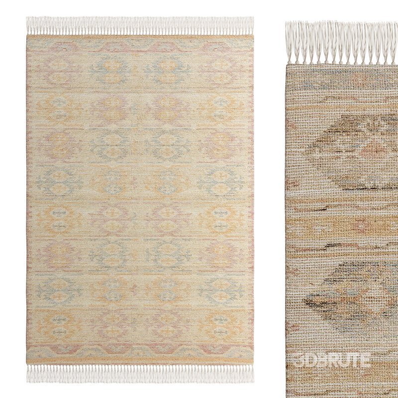 Jute Rug Himal Multicolour By Benuta Image 1