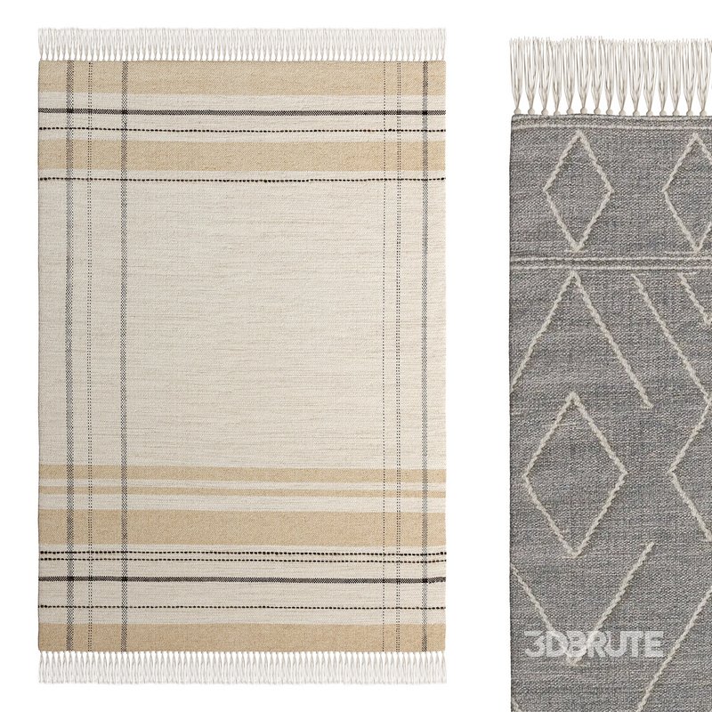 Wool Rug Bahati Beige By Benuta Image 1