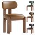 Contemporary oak chair - Thumbnail 1